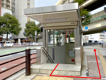 各線「横浜駅」からの道のり